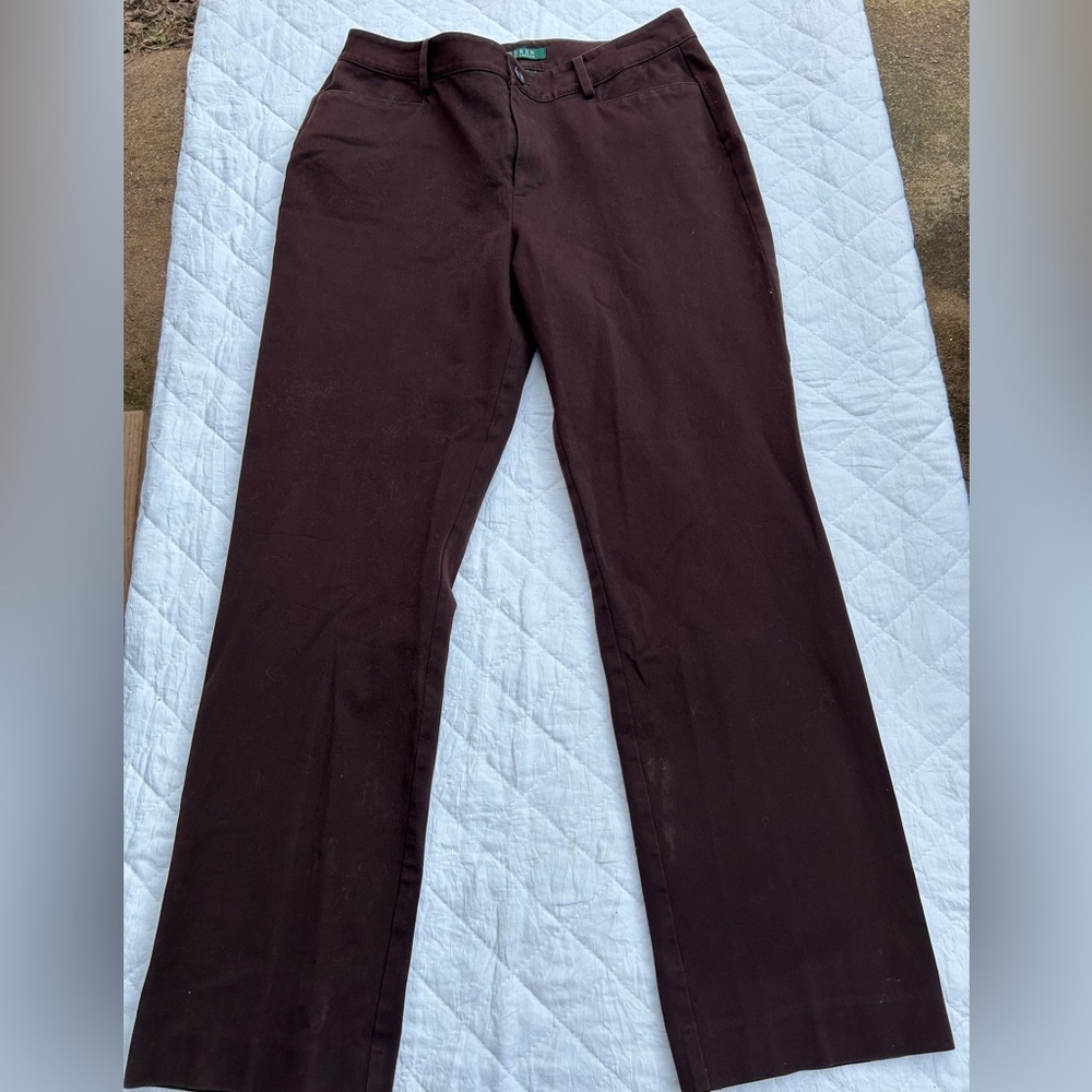 Ralph Lauren Chocolate Brown Trousers
